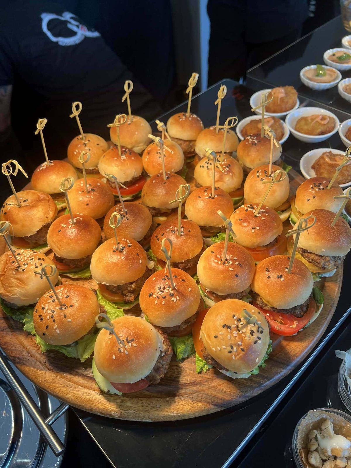 Mini burger sliders